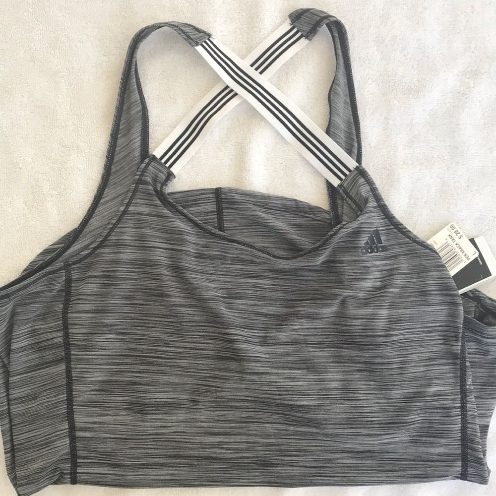 🌸2 for $30🌸 adidas cross back tank - Picture 3 of 4